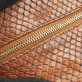Amazona Brown Python × Nappa Leather 010804アマソナ ブラウン パイソン × レザー 010804