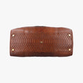 Amazona Brown Python × Nappa Leather 010804アマソナ ブラウン パイソン × レザー 010804