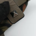 Rockstud Brown x Multicolor nylonx Leather TV IY0B0340NCSロックスタッド ブラウンxマルチカラー ナイロンx レザー TV IY0B0340NCS