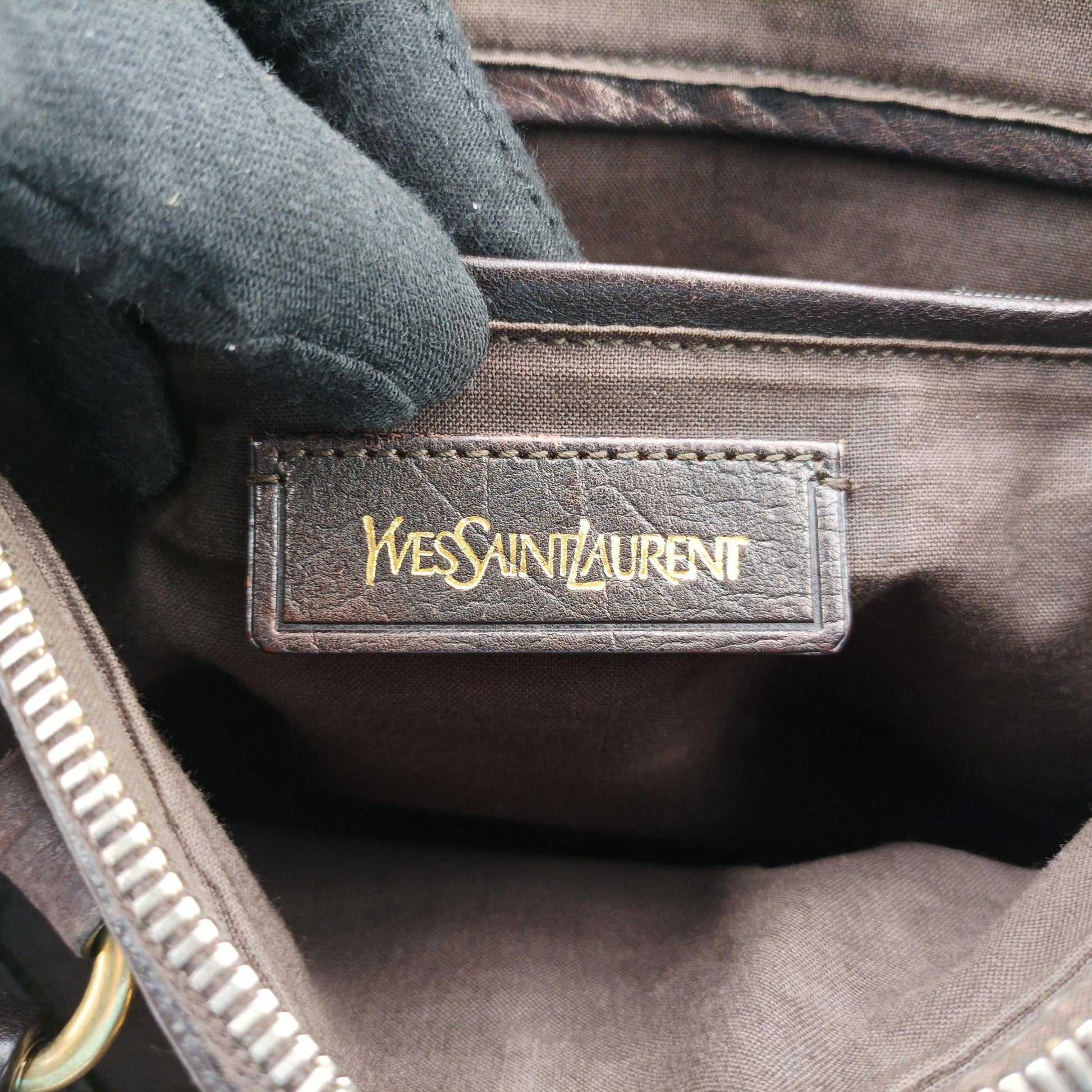 Muse Brown Embossed Leather 297966 297966.486628ミューズ ブラウン 型押しレザー 297966 297966.486628