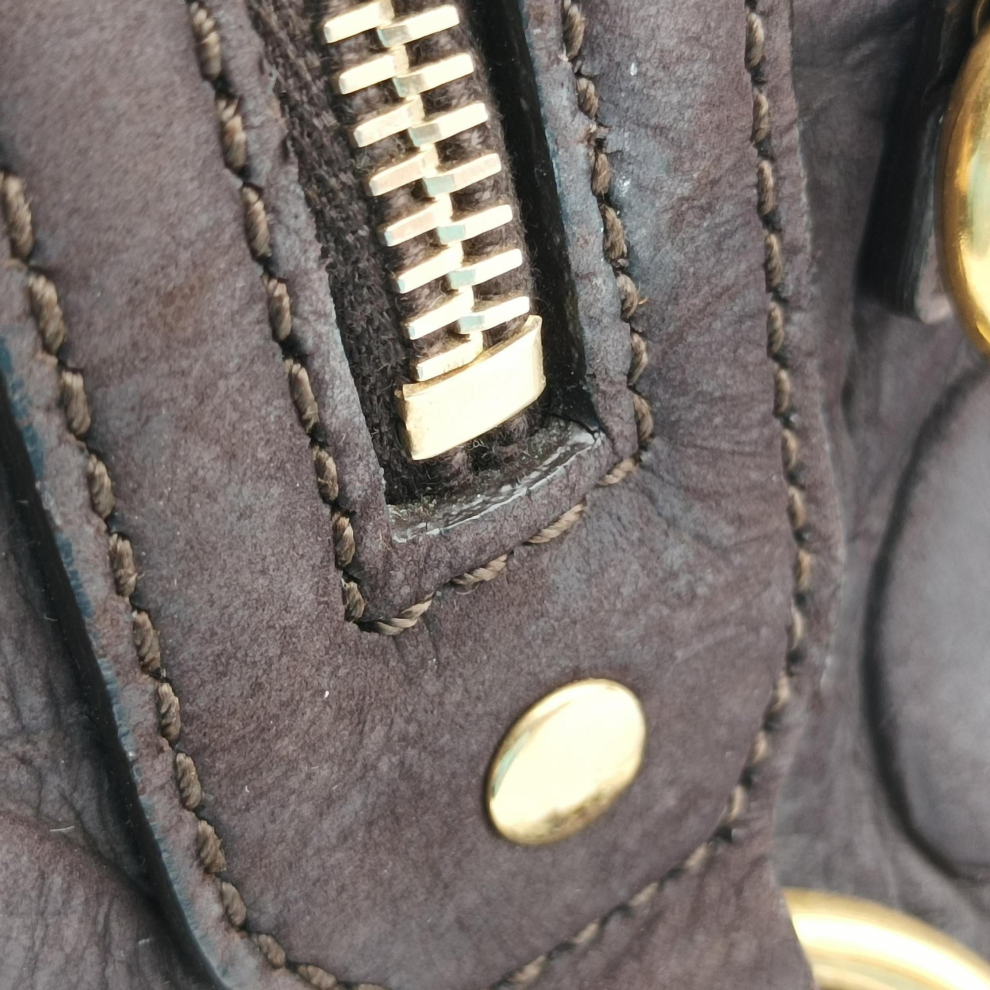 Muse Brown Embossed Leather 297966 297966.486628ミューズ ブラウン 型押しレザー 297966 297966.486628