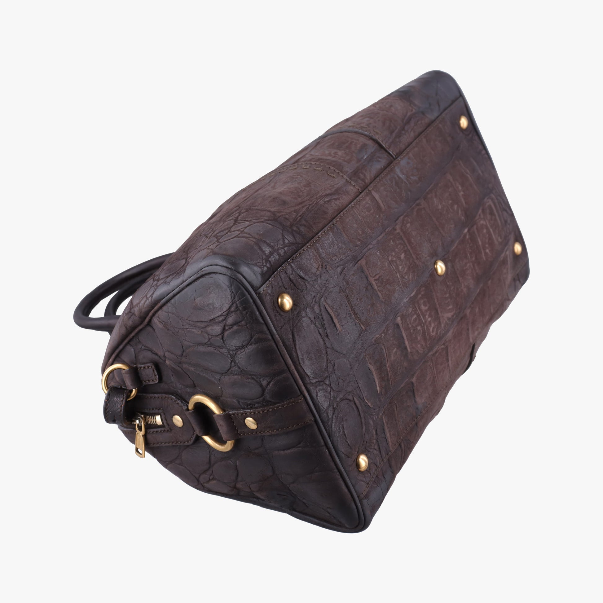 Muse Brown Embossed Leather 297966 297966.486628ミューズ ブラウン 型押しレザー 297966 297966.486628