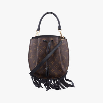 Fringed Noe Monogram × Black Fringe Monogram Canvas × Calf Leather M43132 フリンジ ノエ モノグラム × ブラック モノグラム キャンバス× カーフレザー M43132 