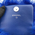 Shearling CC Hook Card Holder Blue wool AP2397 31703534シアリングCCフックカードホルダー ブルー ウール AP2397 31703534