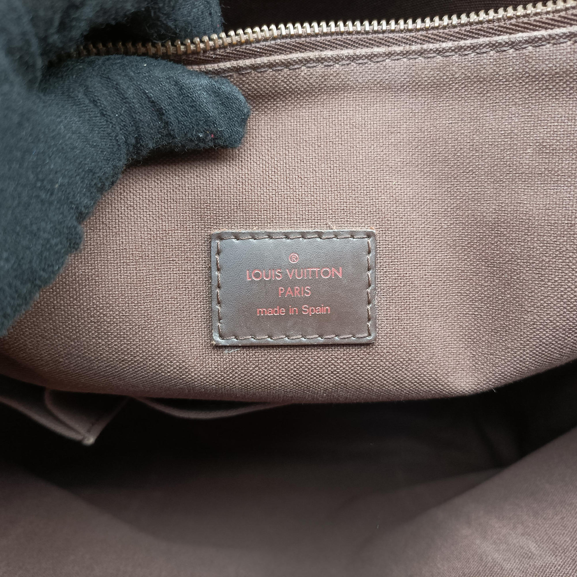 Cabas Bobur EBENE Damier Canvas N52006 CA2160カバ ボブール エベヌ ダミエキャンバス N52006 CA2160