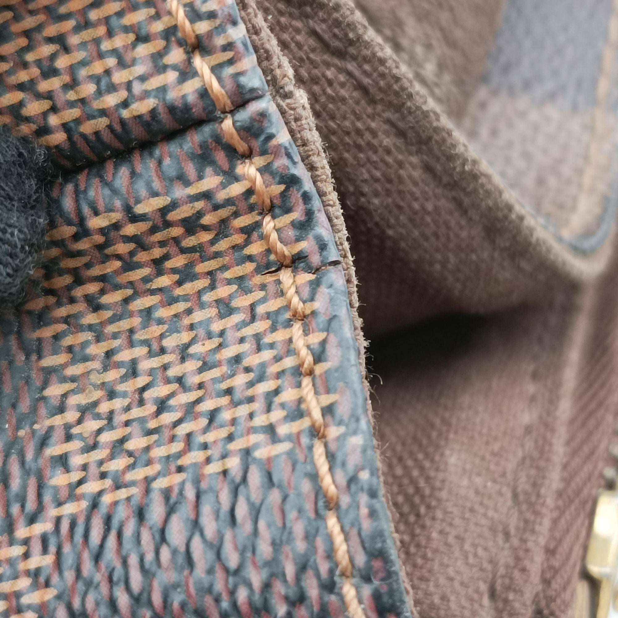 Cabas Bobur EBENE Damier Canvas N52006 CA2160カバ ボブール エベヌ ダミエキャンバス N52006 CA2160