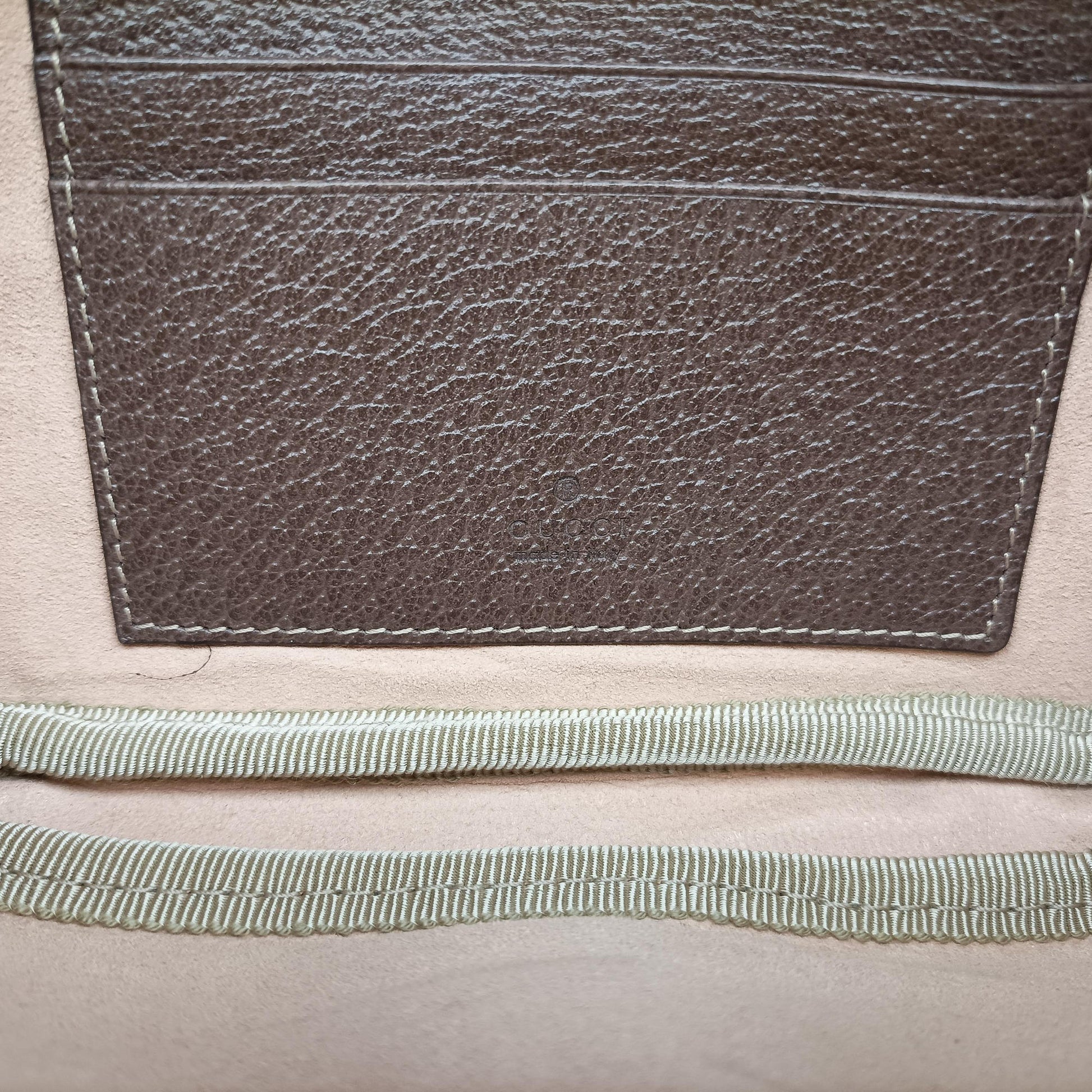 Ophidia Brown×green×red PVC coated canvas 519308 オフィディア ブラウン×グリーン×レッド PVCコーティングキャンバス 519308 