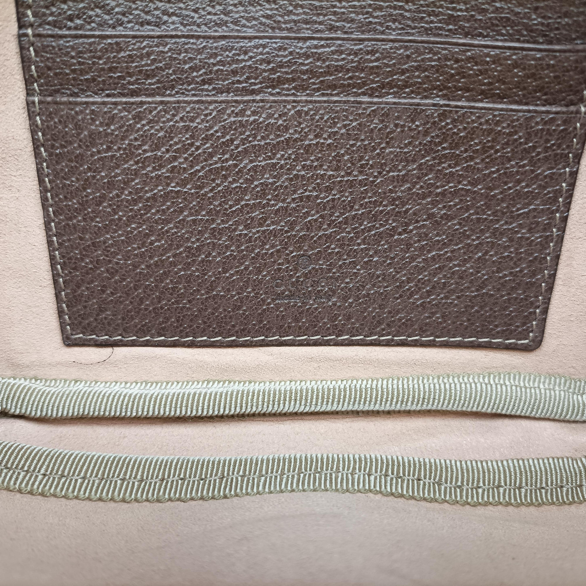 Ophidia Brown×green×red PVC coated canvas 519308 オフィディア ブラウン×グリーン×レッド PVCコーティングキャンバス 519308 