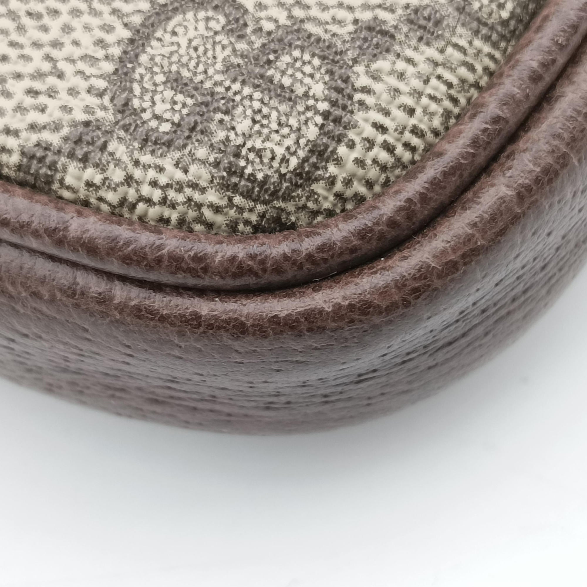 Ophidia Brown×green×red PVC coated canvas 519308 オフィディア ブラウン×グリーン×レッド PVCコーティングキャンバス 519308 