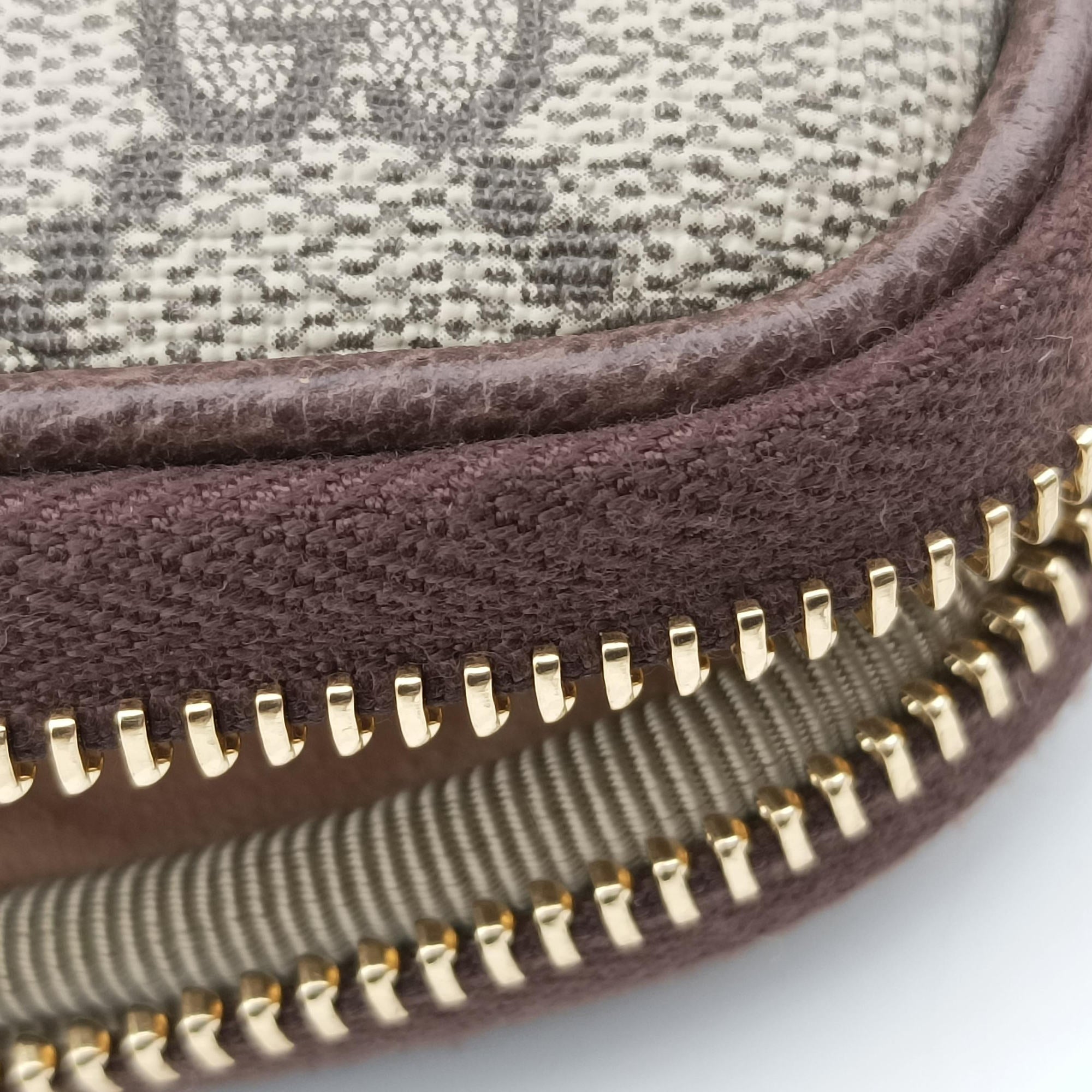 Ophidia Brown×green×red PVC coated canvas 519308 オフィディア ブラウン×グリーン×レッド PVCコーティングキャンバス 519308 