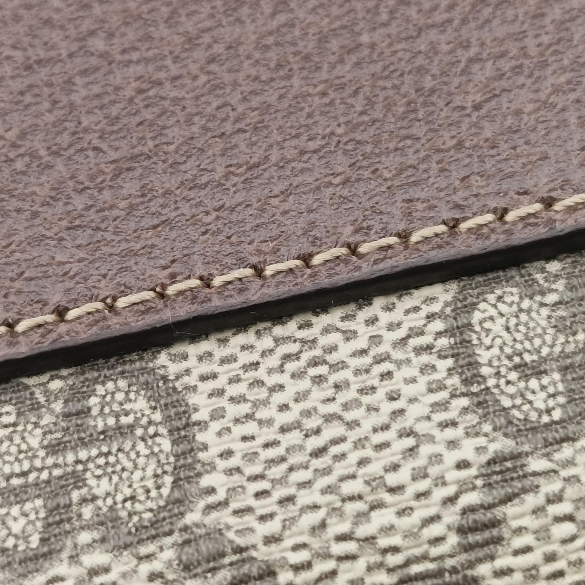 Ophidia Brown×green×red PVC coated canvas 519308 オフィディア ブラウン×グリーン×レッド PVCコーティングキャンバス 519308 