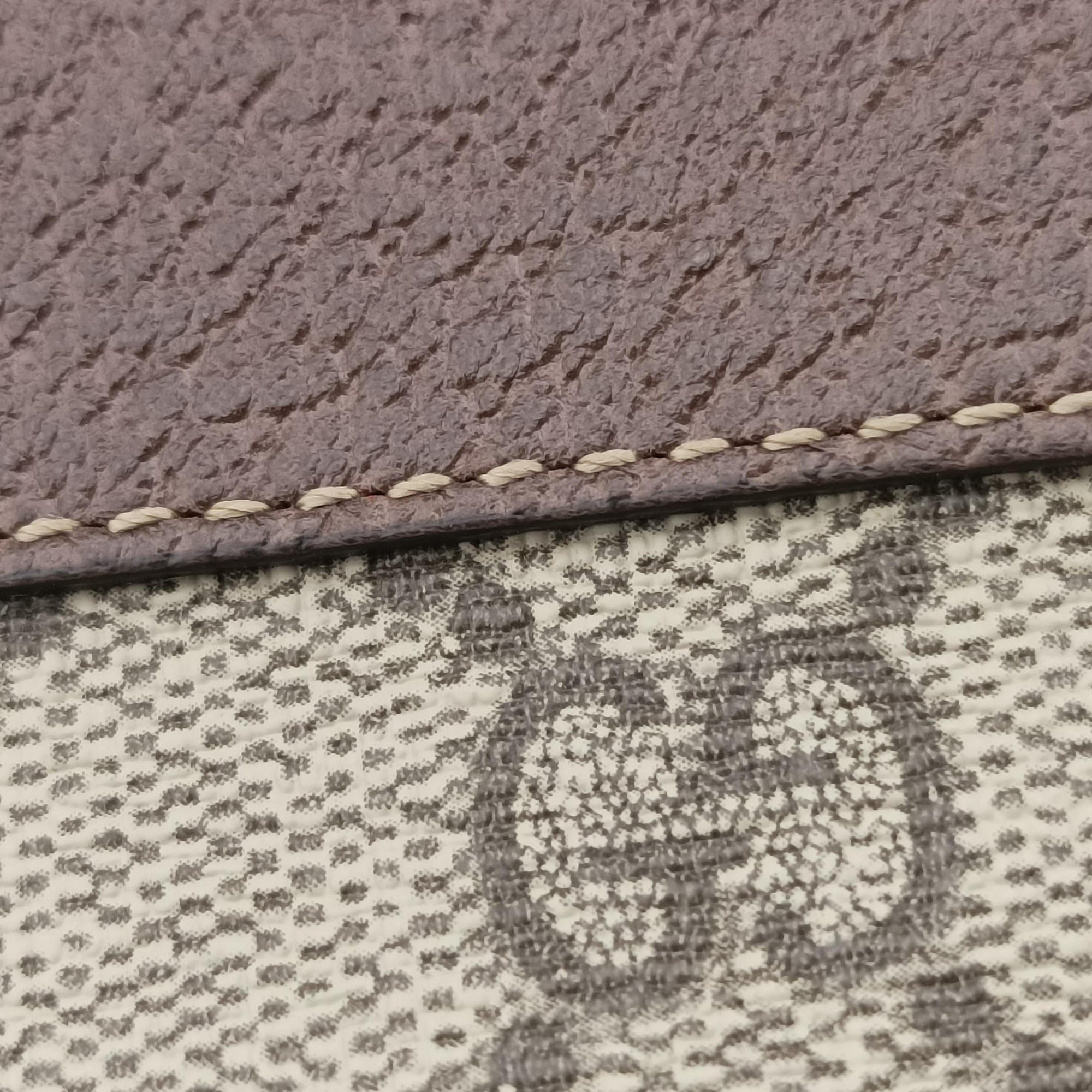 Ophidia Brown×green×red PVC coated canvas 519308 オフィディア ブラウン×グリーン×レッド PVCコーティングキャンバス 519308 