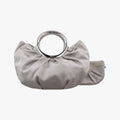 Soft Babe Shopping Bag Grey Leather 04-BO-0078ソフト ベイブ ショッピング バッグ グレー レザー 04-BO-0078