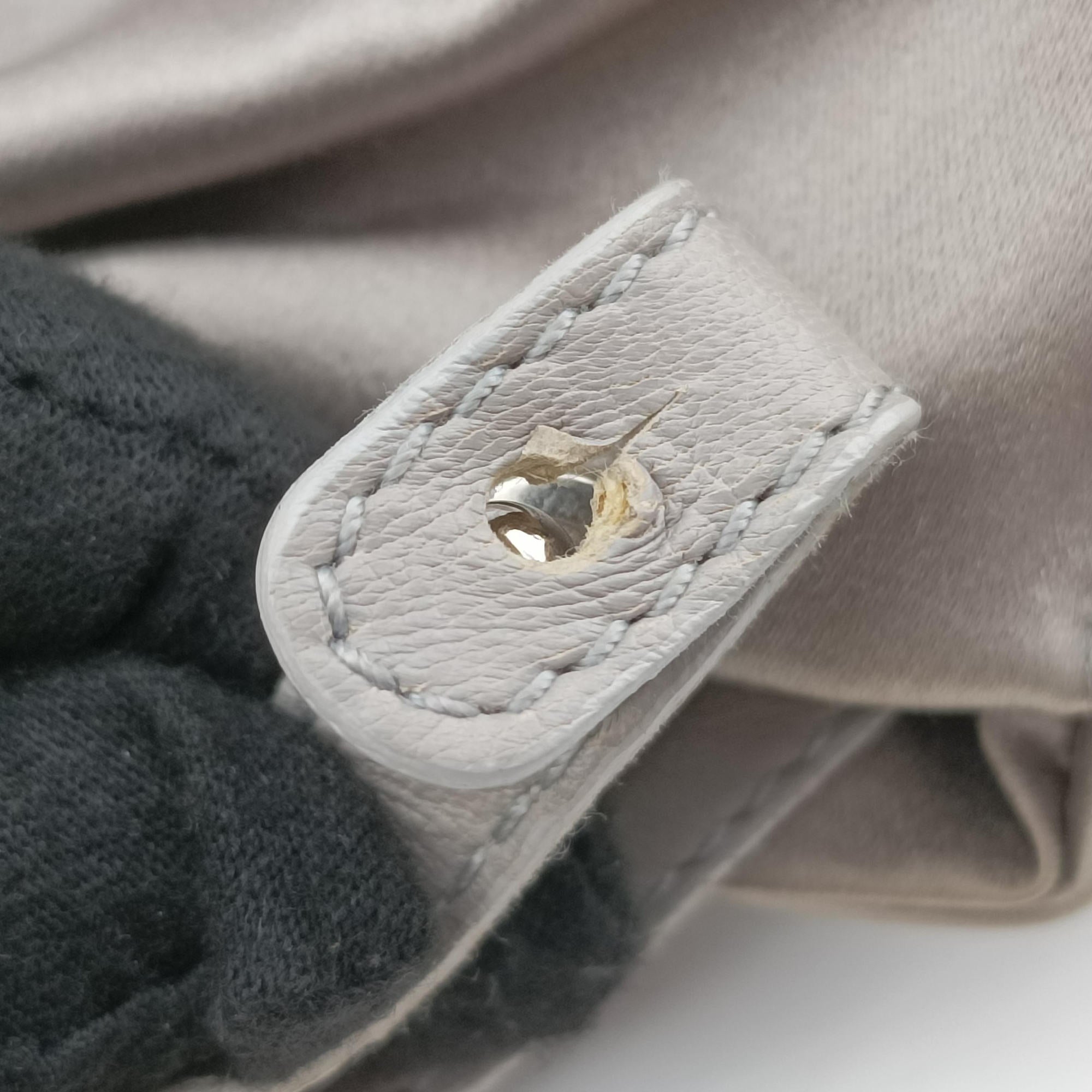Soft Babe Shopping Bag Grey Leather 04-BO-0078ソフト ベイブ ショッピング バッグ グレー レザー 04-BO-0078