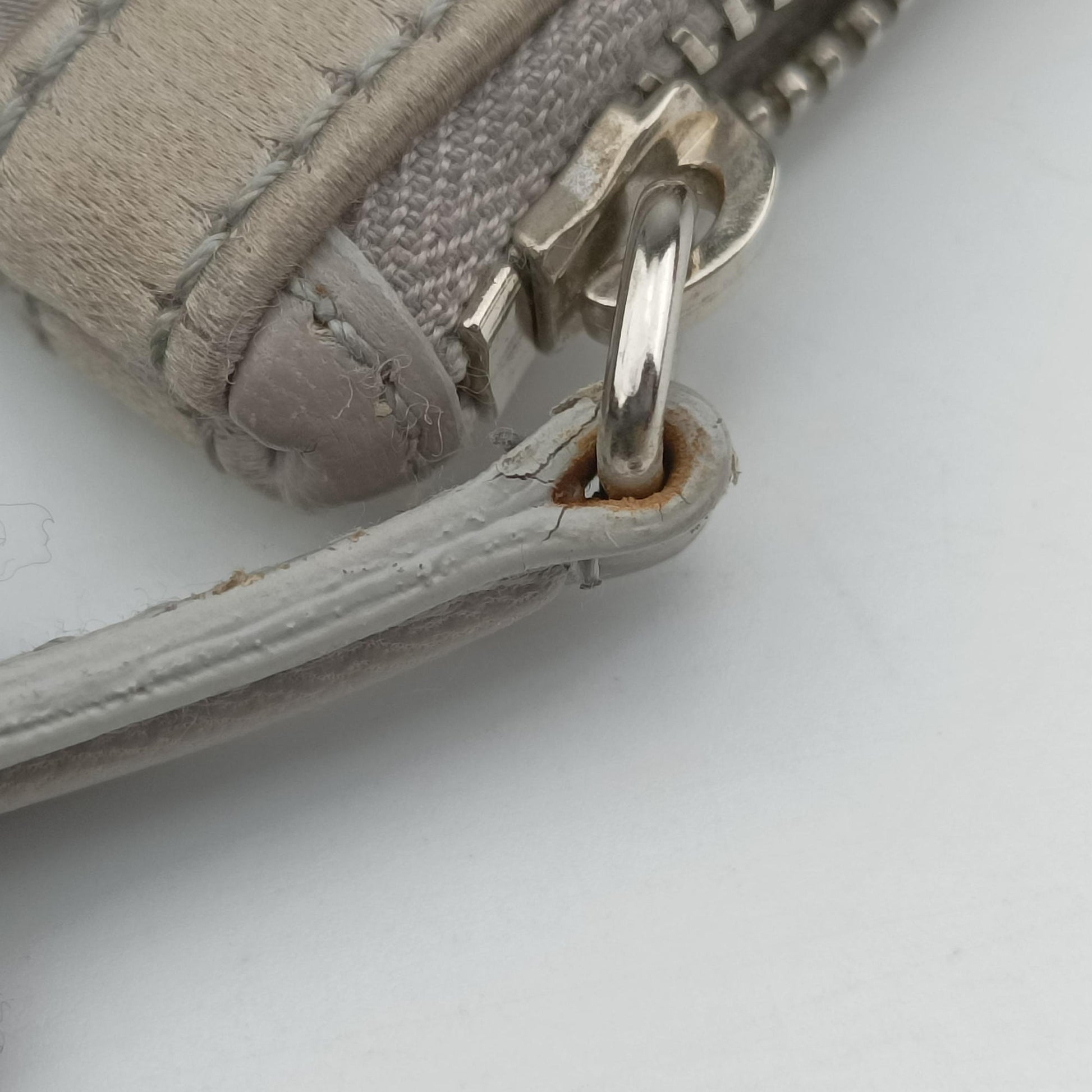 Soft Babe Shopping Bag Grey Leather 04-BO-0078ソフト ベイブ ショッピング バッグ グレー レザー 04-BO-0078