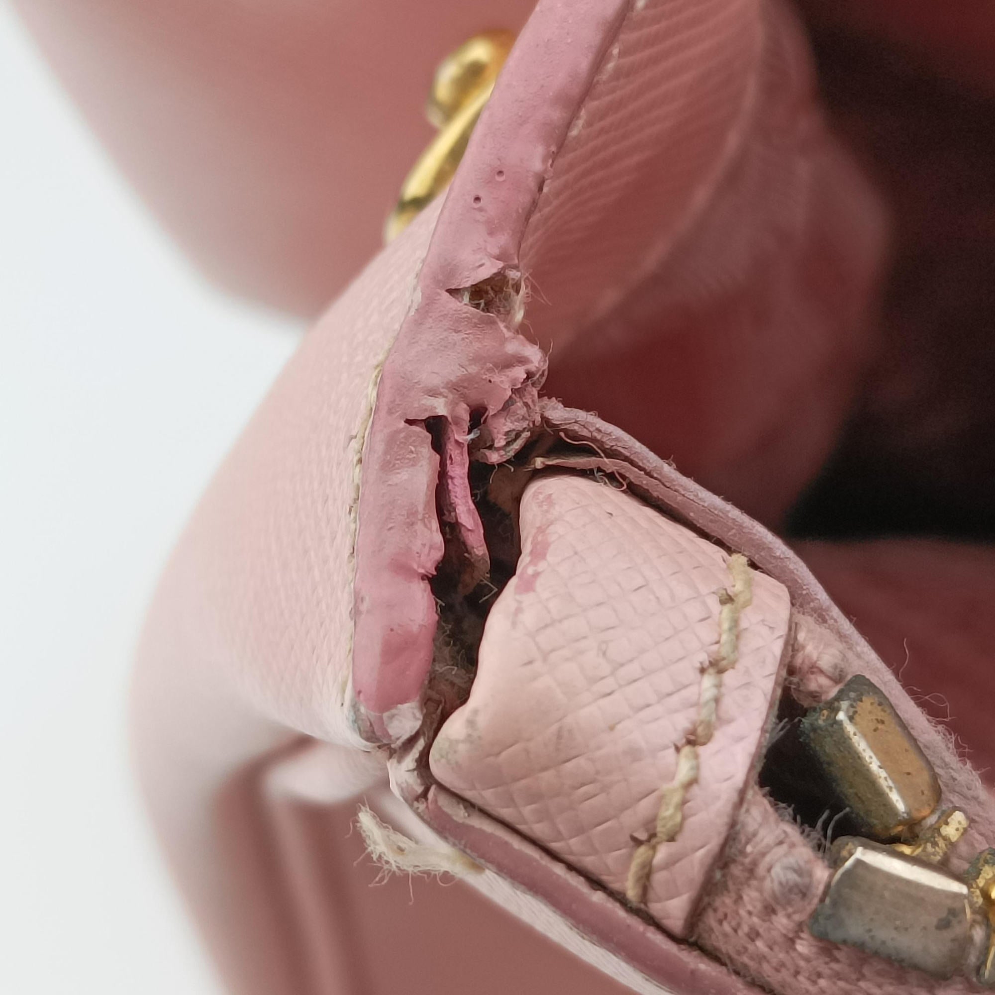 Galleria Pink SAFFIANO Leather BN1874 25ガレリア ピンク サフィアーノレザー BN1874 25