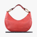Bamboo Ring Hobo Red Leather 211519 G4517440バンブーリングホーボー レッド レザー 211519 G4517440