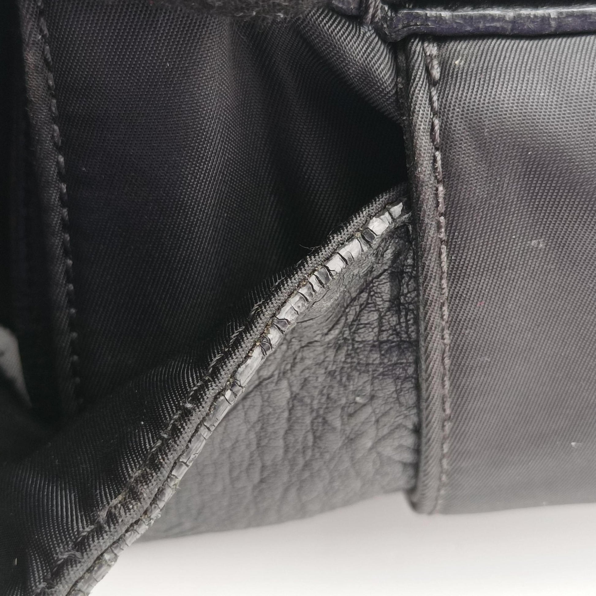 La Medusa Black Leather × Nylon CLG626431827213ラ メドゥーサ ブラック レザー × ナイロン CLG626431827213