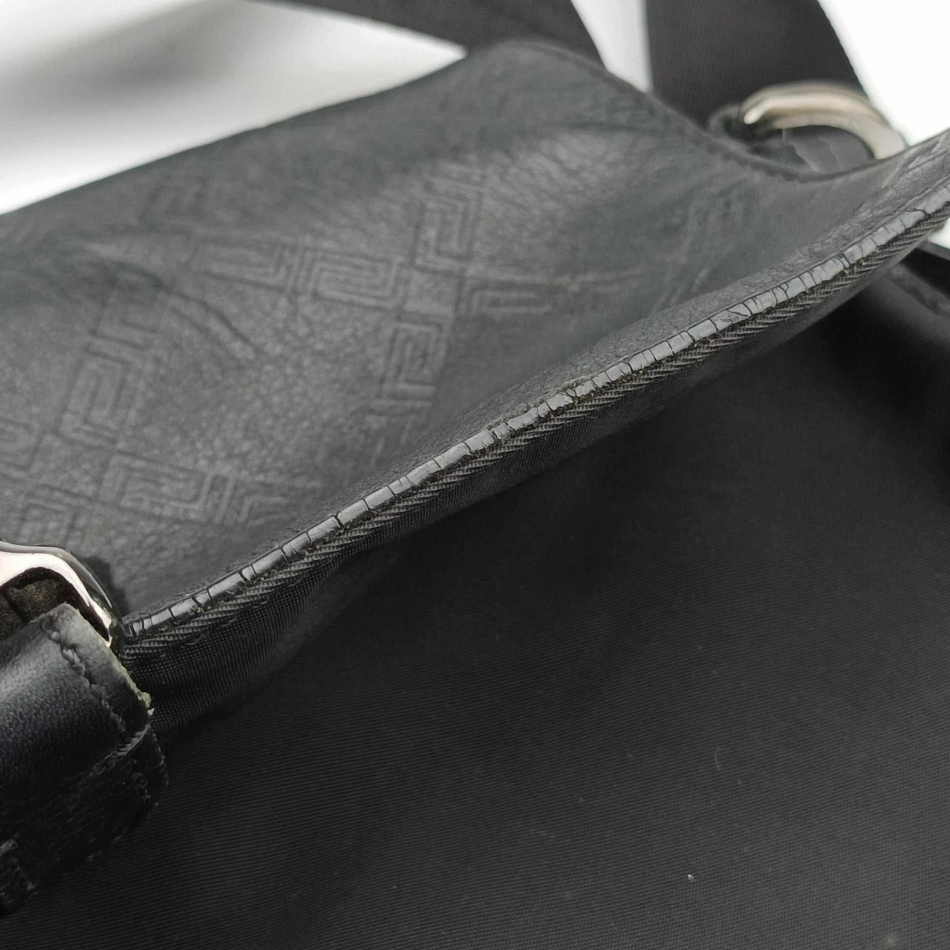 La Medusa Black Leather × Nylon CLG626431827213ラ メドゥーサ ブラック レザー × ナイロン CLG626431827213