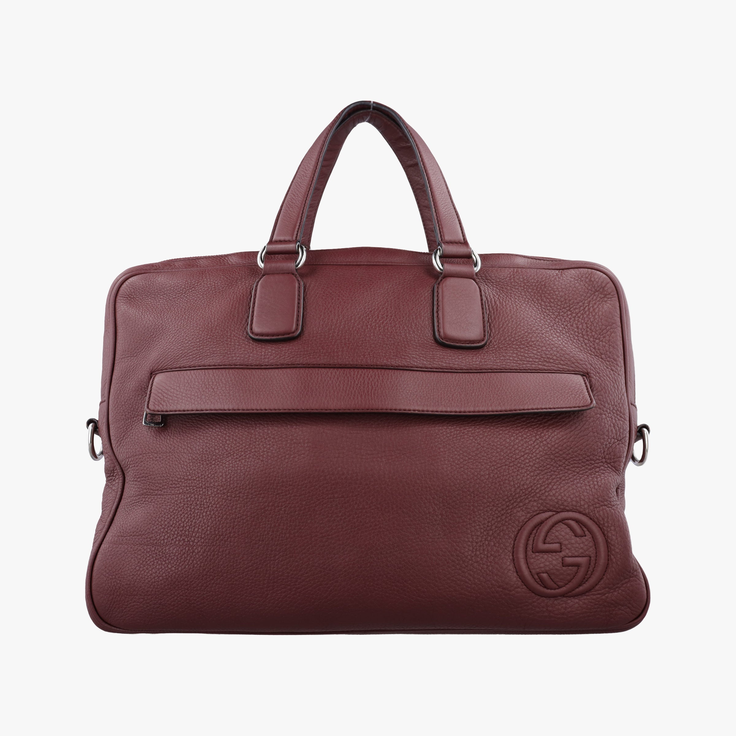 Interlocking G Soho business Burgundy Leather 322057 I014271194インターロッキングG ソーホー ビジネス ワインレッド レザー 322057 I014271194