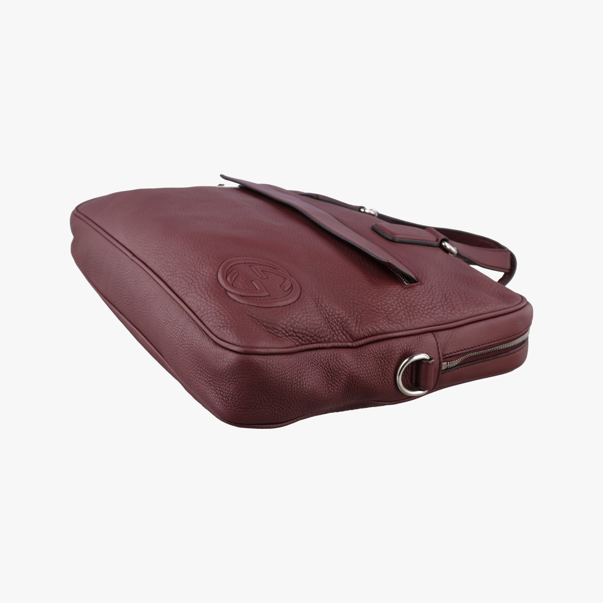 Interlocking G Soho business Burgundy Leather 322057 I014271194インターロッキングG ソーホー ビジネス ワインレッド レザー 322057 I014271194