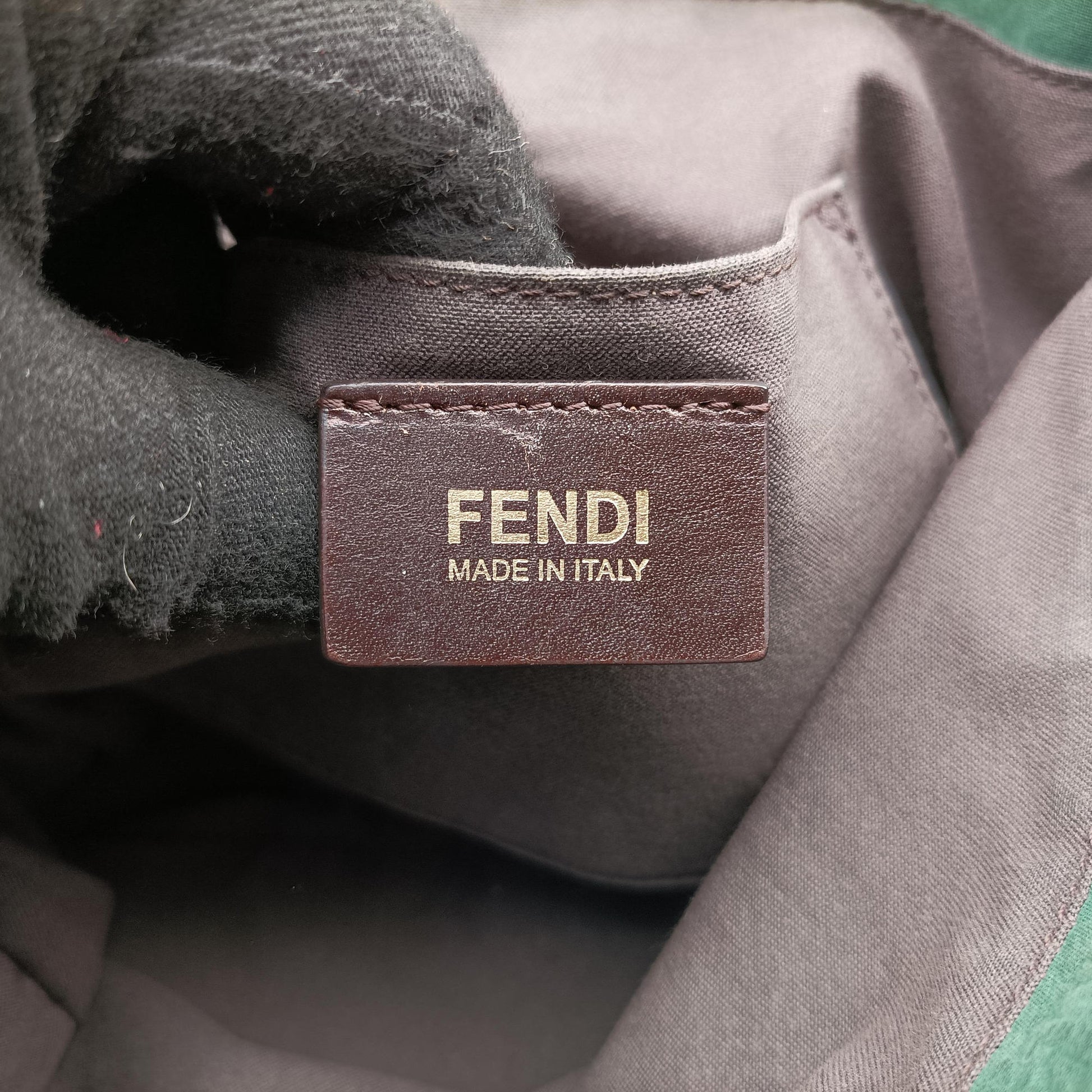 Mia FF Logo Emerald Green Leather 8BR615 8BR651-DRD 2461-119ミア FFロゴ  エメラルドグリーン レザー 8BR615 8BR651-DRD 2461-119