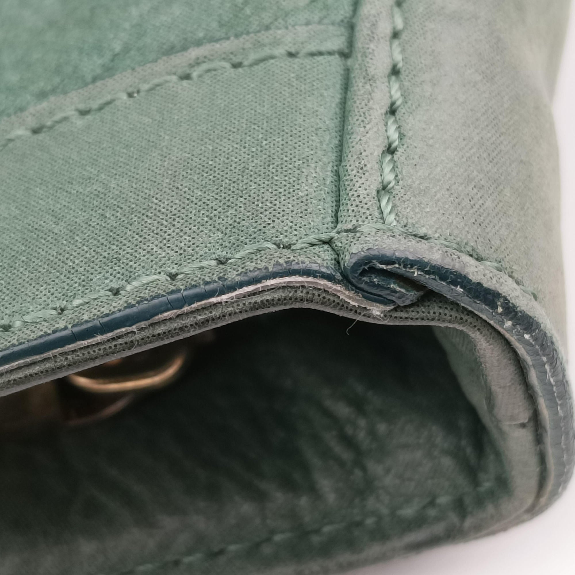 Mia FF Logo Emerald Green Leather 8BR615 8BR651-DRD 2461-119ミア FFロゴ  エメラルドグリーン レザー 8BR615 8BR651-DRD 2461-119