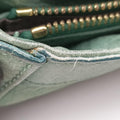 Mia FF Logo Emerald Green Leather 8BR615 8BR651-DRD 2461-119ミア FFロゴ  エメラルドグリーン レザー 8BR615 8BR651-DRD 2461-119