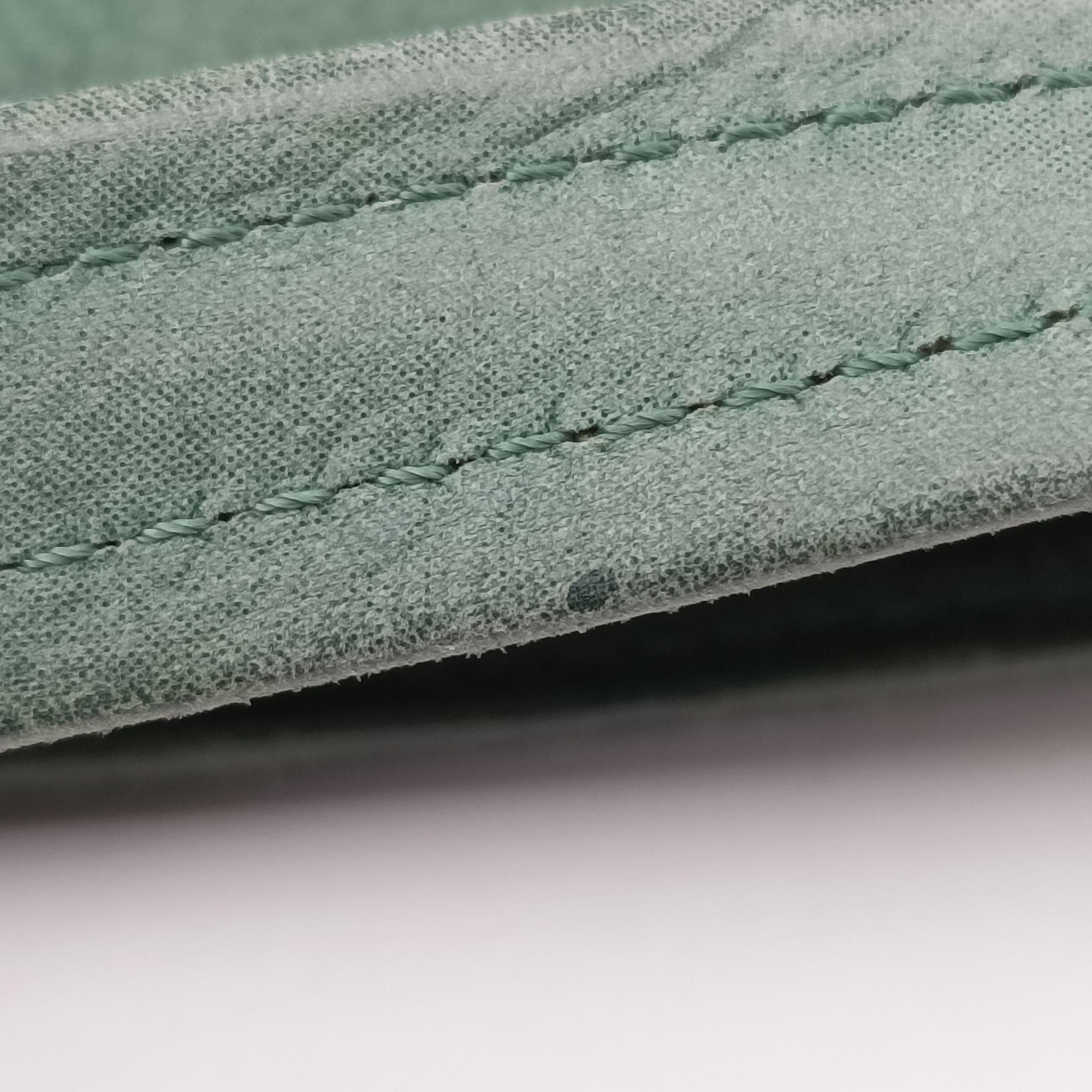 Mia FF Logo Emerald Green Leather 8BR615 8BR651-DRD 2461-119ミア FFロゴ  エメラルドグリーン レザー 8BR615 8BR651-DRD 2461-119