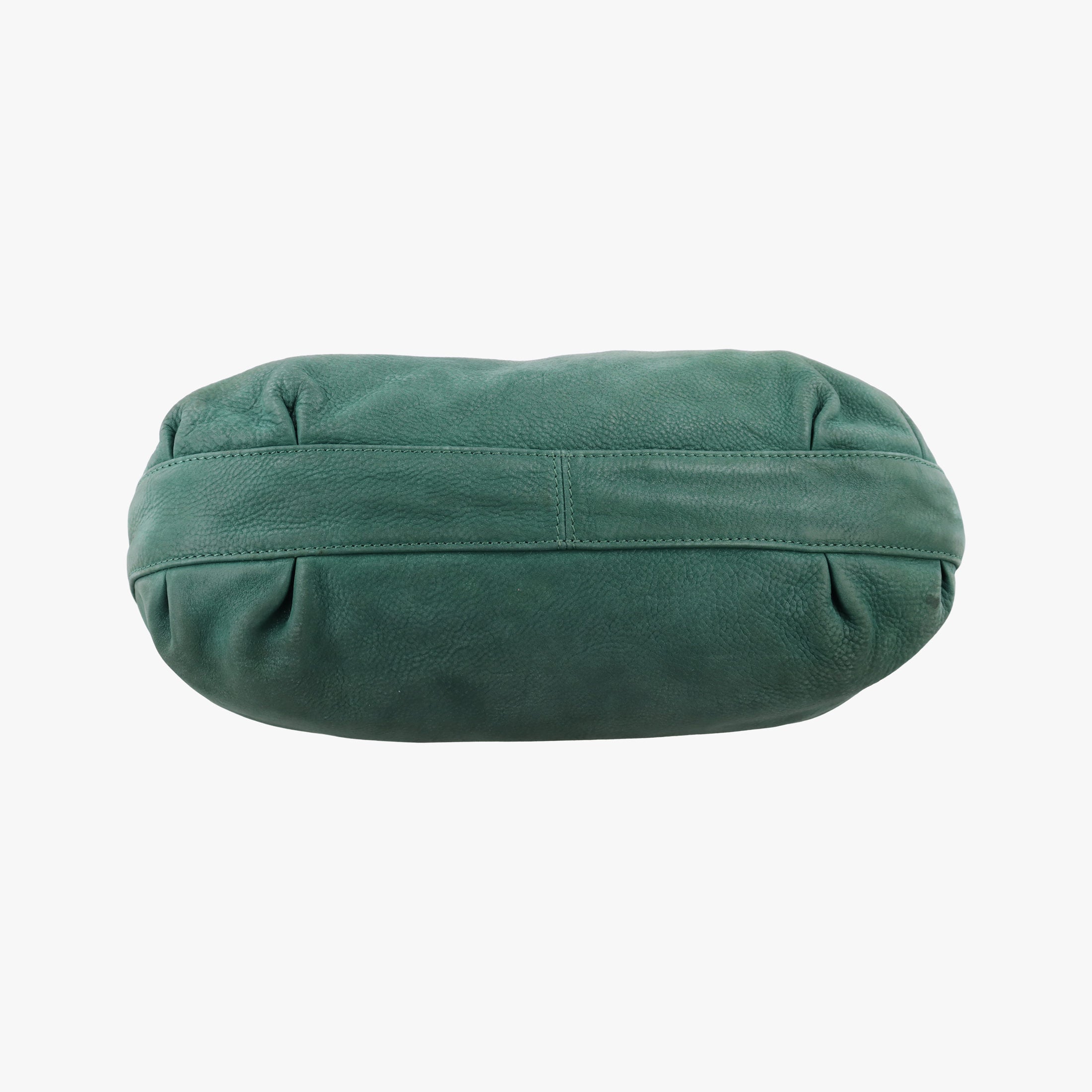 Mia FF Logo Emerald Green Leather 8BR615 8BR651-DRD 2461-119ミア FFロゴ  エメラルドグリーン レザー 8BR615 8BR651-DRD 2461-119