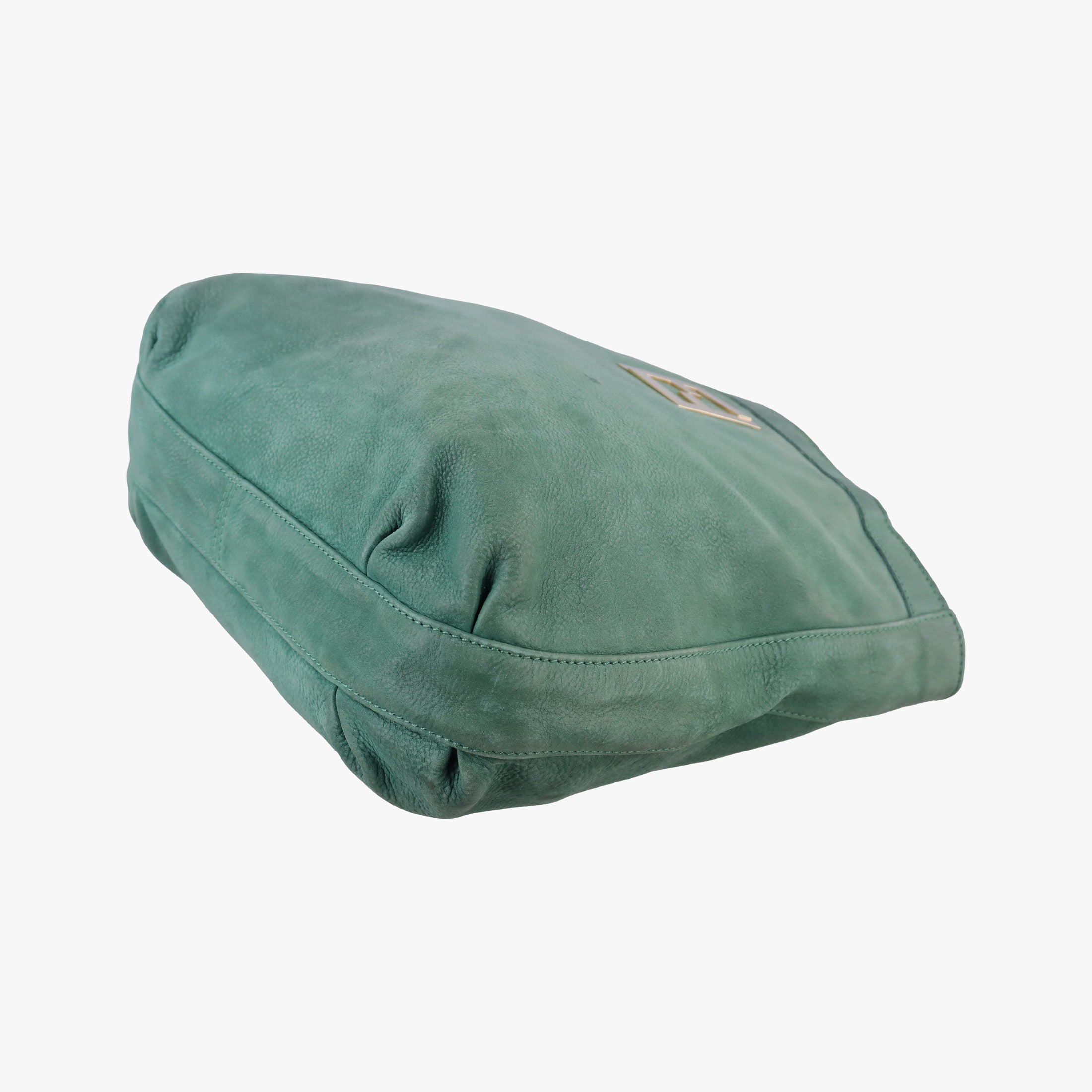 Mia FF Logo Emerald Green Leather 8BR615 8BR651-DRD 2461-119ミア FFロゴ  エメラルドグリーン レザー 8BR615 8BR651-DRD 2461-119