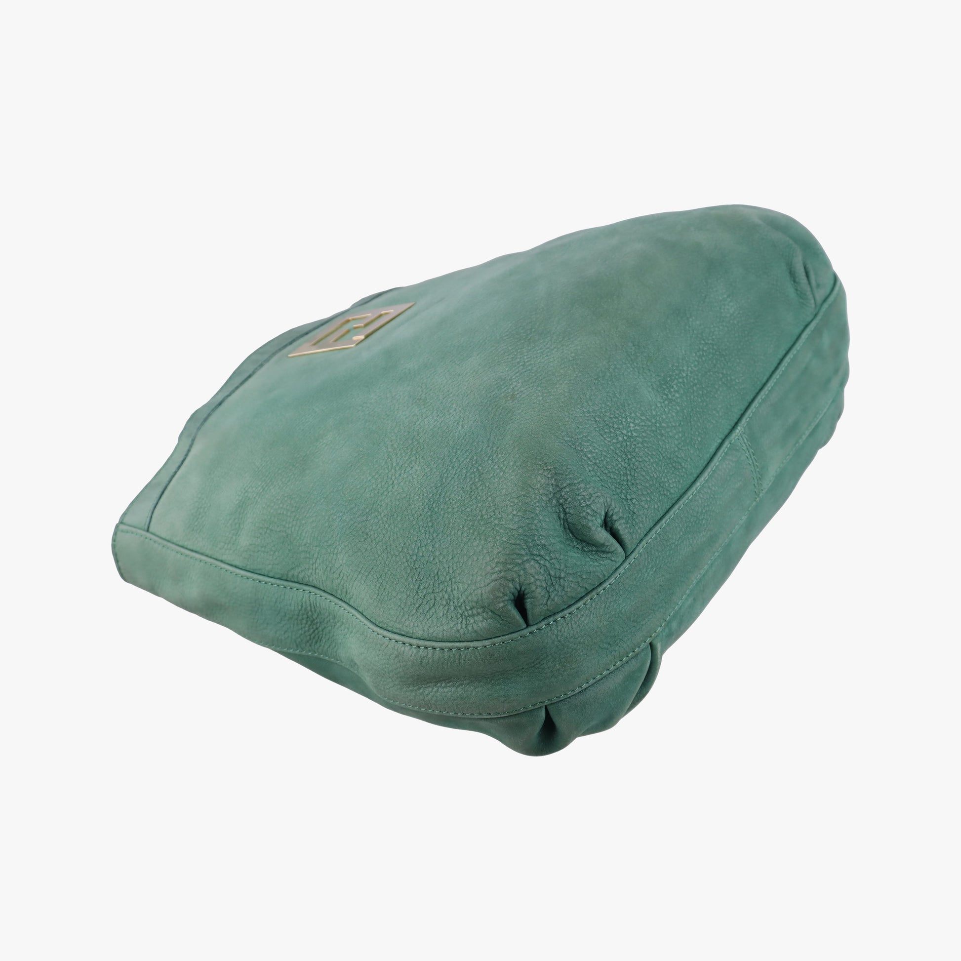 Mia FF Logo Emerald Green Leather 8BR615 8BR651-DRD 2461-119ミア FFロゴ  エメラルドグリーン レザー 8BR615 8BR651-DRD 2461-119