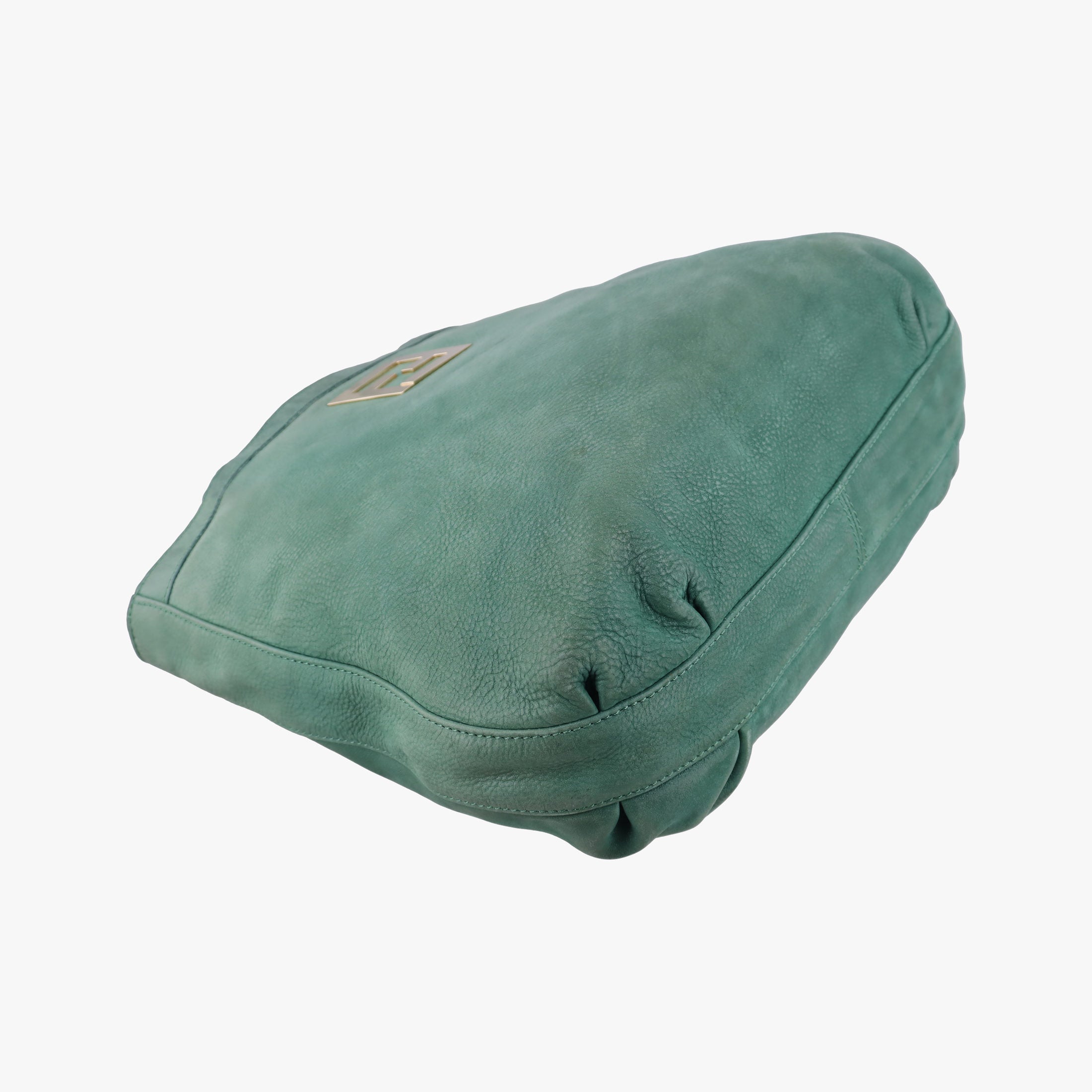 Mia FF Logo Emerald Green Leather 8BR615 8BR651-DRD 2461-119ミア FFロゴ  エメラルドグリーン レザー 8BR615 8BR651-DRD 2461-119