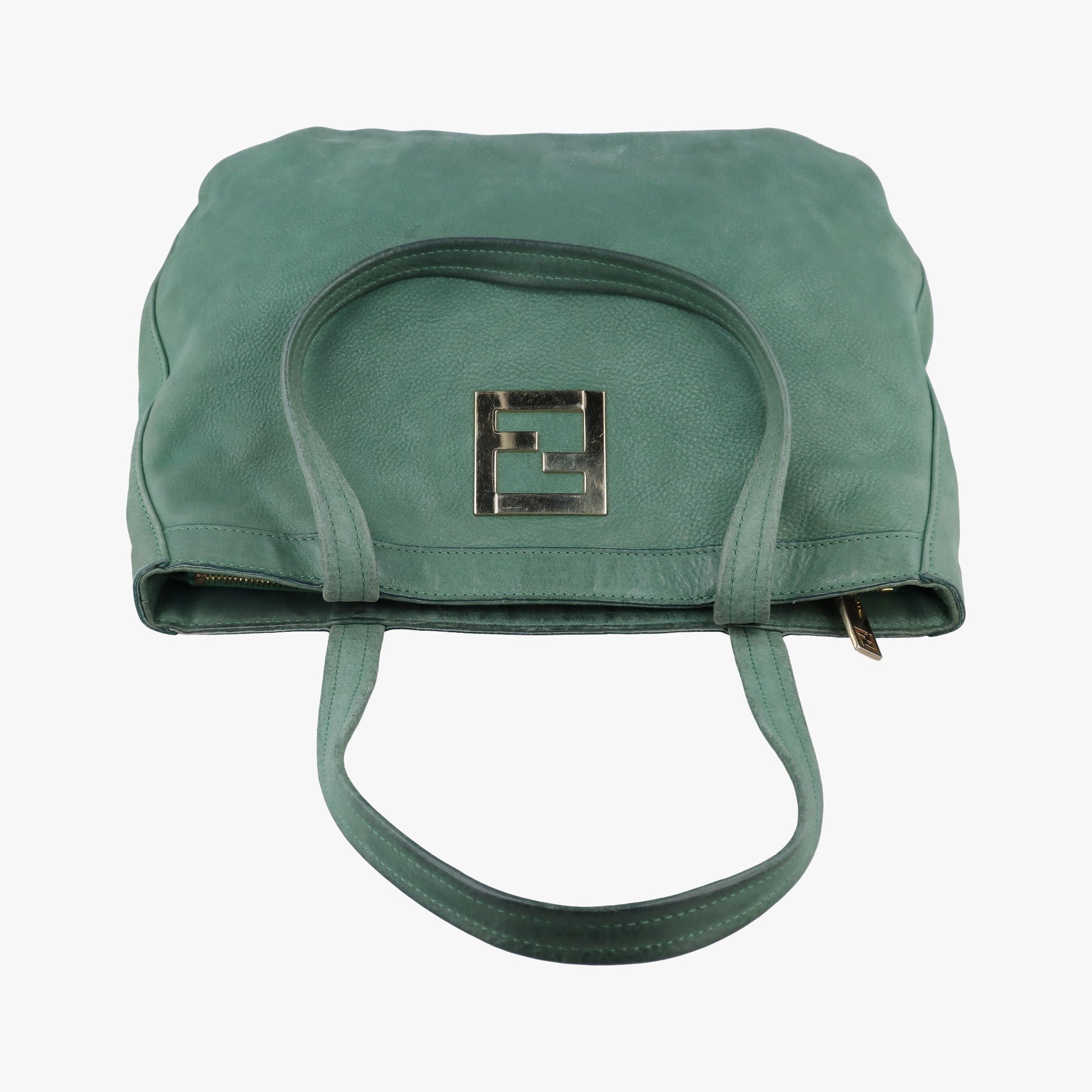 Mia FF Logo Emerald Green Leather 8BR615 8BR651-DRD 2461-119ミア FFロゴ  エメラルドグリーン レザー 8BR615 8BR651-DRD 2461-119