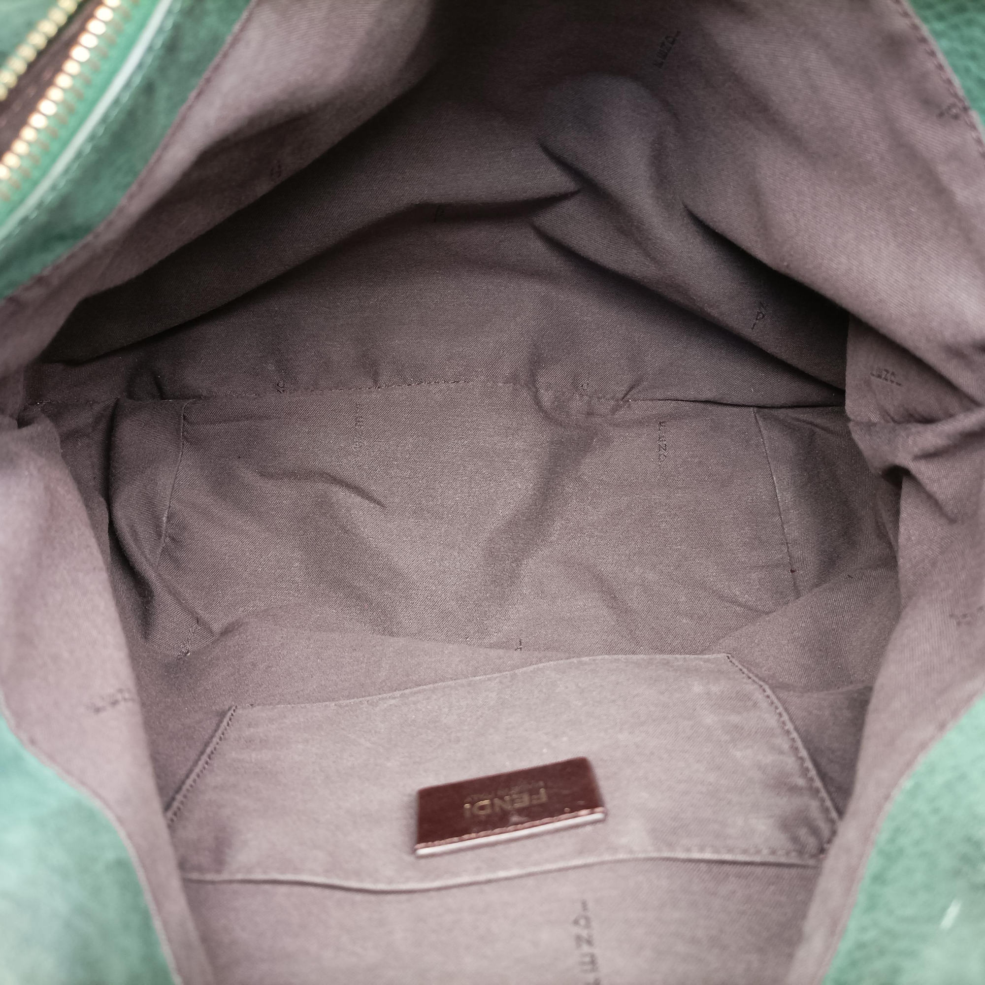 Mia FF Logo Emerald Green Leather 8BR615 8BR651-DRD 2461-119ミア FFロゴ  エメラルドグリーン レザー 8BR615 8BR651-DRD 2461-119