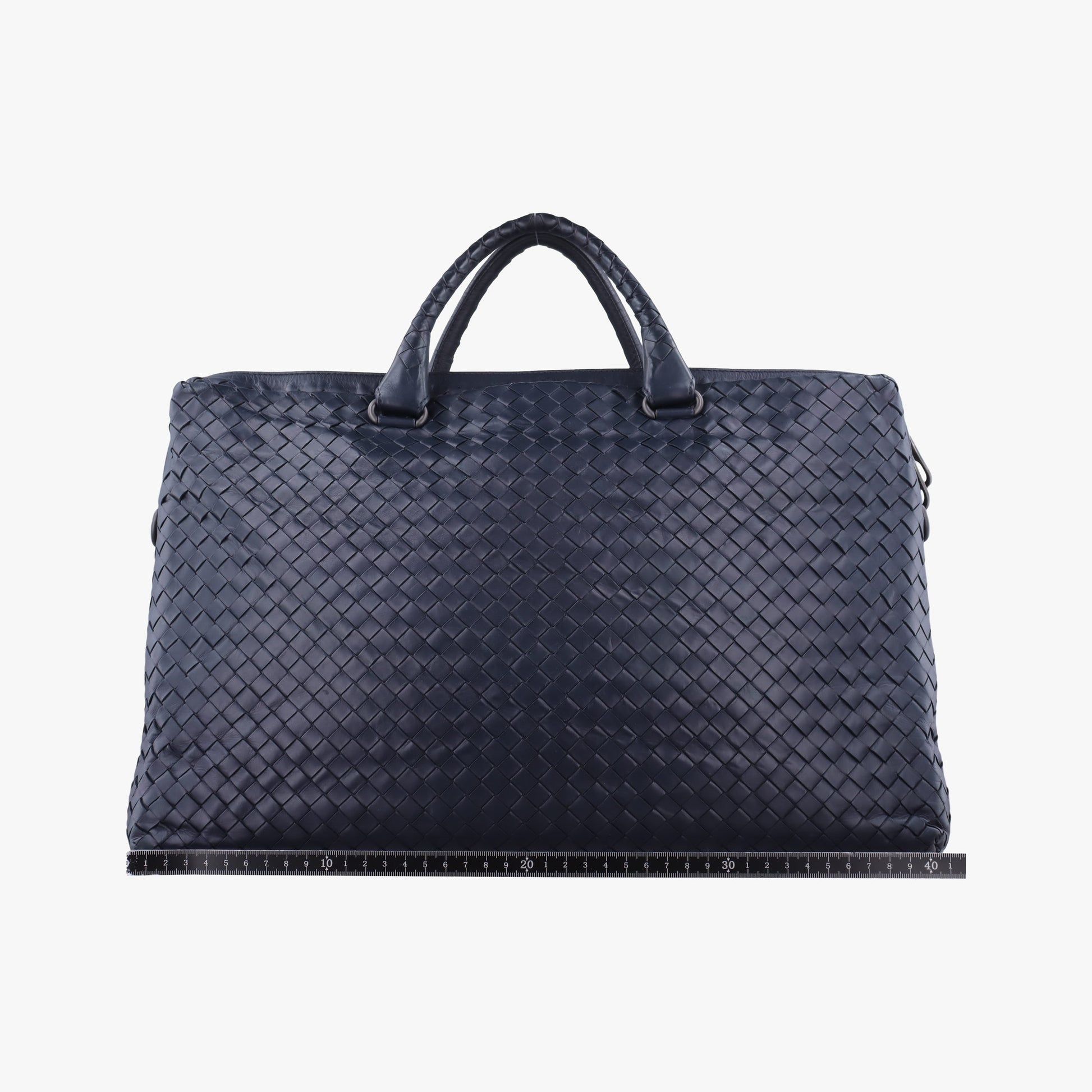 Intrecciato Briefcase Navy lambskin B05100682Rイントレチャート ブリーフケース ネイビー ラムスキン B05100682R
