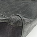 Guccissima Messenger Black Leather 246067 A012356718グッチシマ メッセンジャー ブラック レザー 246067 A012356718