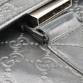 Guccissima Messenger Black Leather 246067 A012356718グッチシマ メッセンジャー ブラック レザー 246067 A012356718