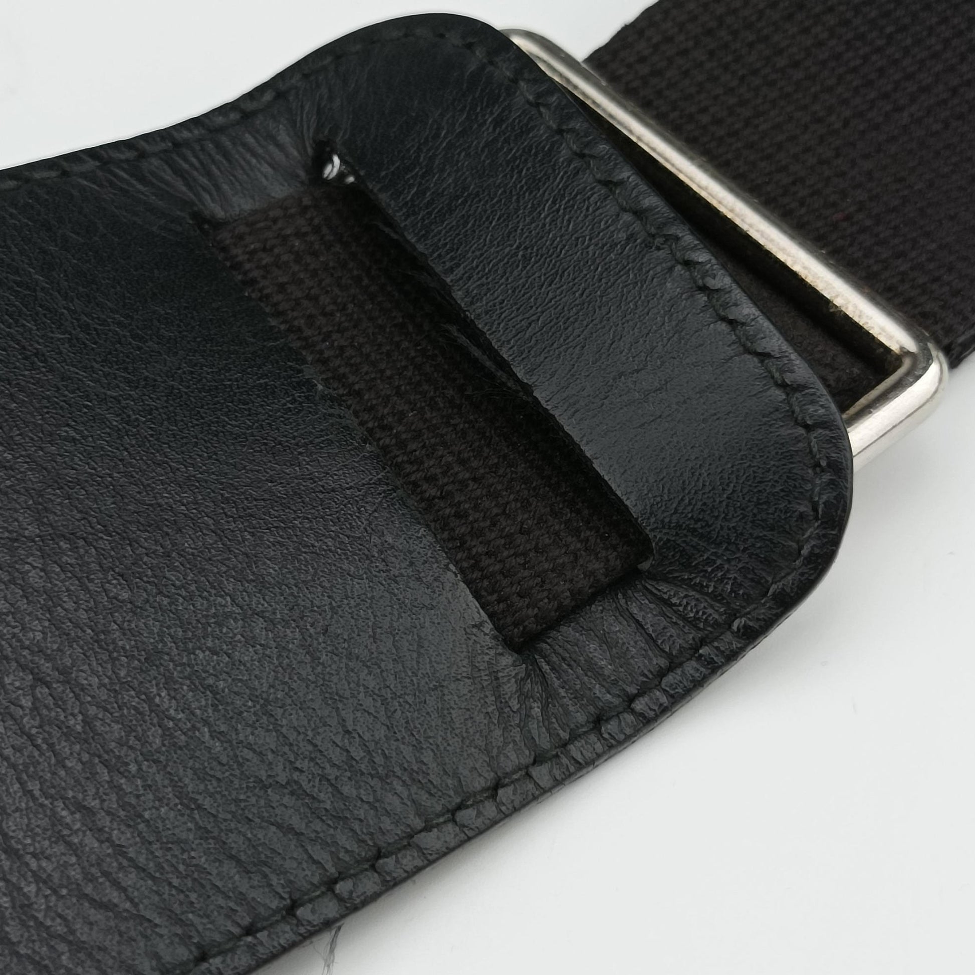 Guccissima Messenger Black Leather 246067 A012356718グッチシマ メッセンジャー ブラック レザー 246067 A012356718