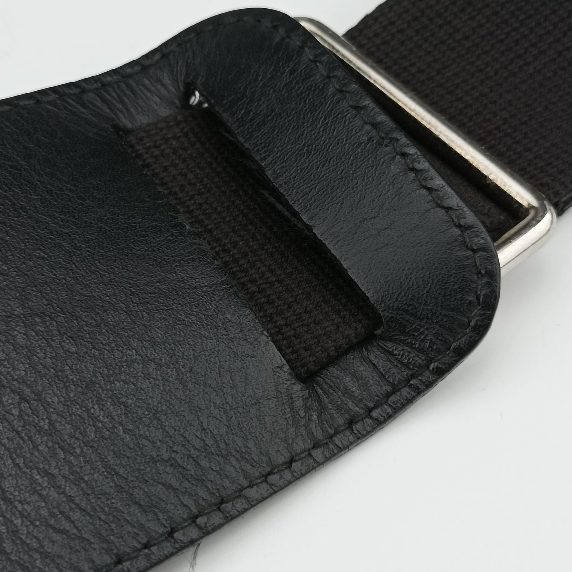 Guccissima Messenger Black Leather 246067 A012356718グッチシマ メッセンジャー ブラック レザー 246067 A012356718