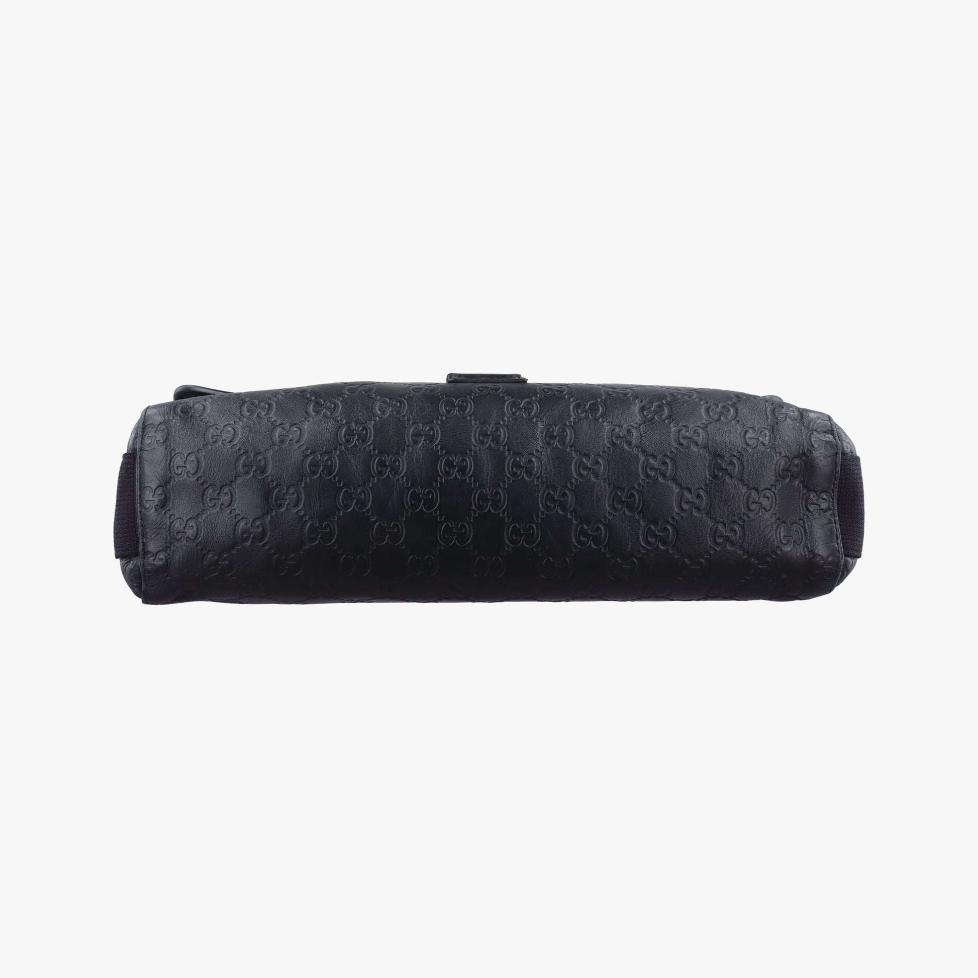 Guccissima Messenger Black Leather 246067 A012356718グッチシマ メッセンジャー ブラック レザー 246067 A012356718