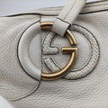 Twill Interlocking G White Leather 309529 C013202839列ツイル インターロッキングG ホワイト レザー 309529 C013202839