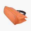 Bamboo Shopper Orange Leather 323660 H015887680バンブーショッパー オレンジ レザー 323660 H015887680