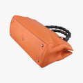 Bamboo Shopper Orange Leather 323660 H015887680バンブーショッパー オレンジ レザー 323660 H015887680