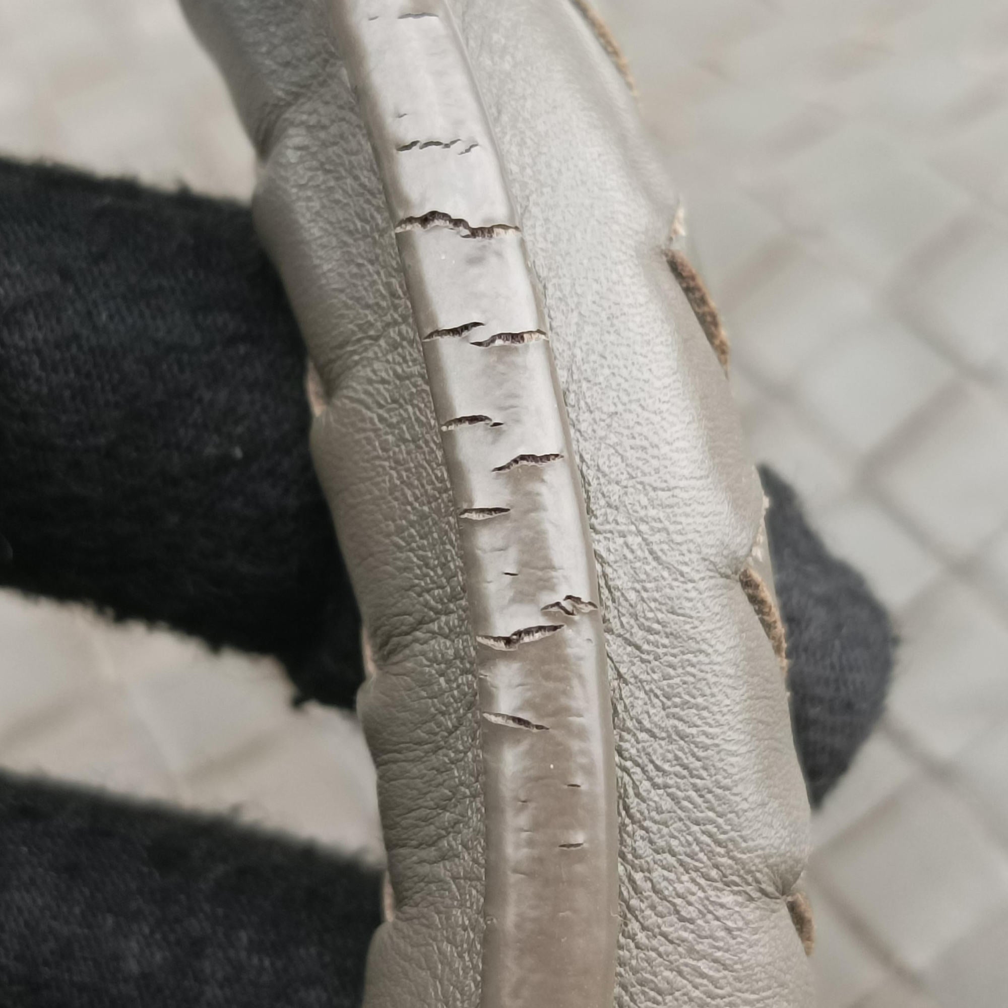 Intrecciato Grey lambskin B00771083Qイントレチャート グレー ラムスキン B00771083Q