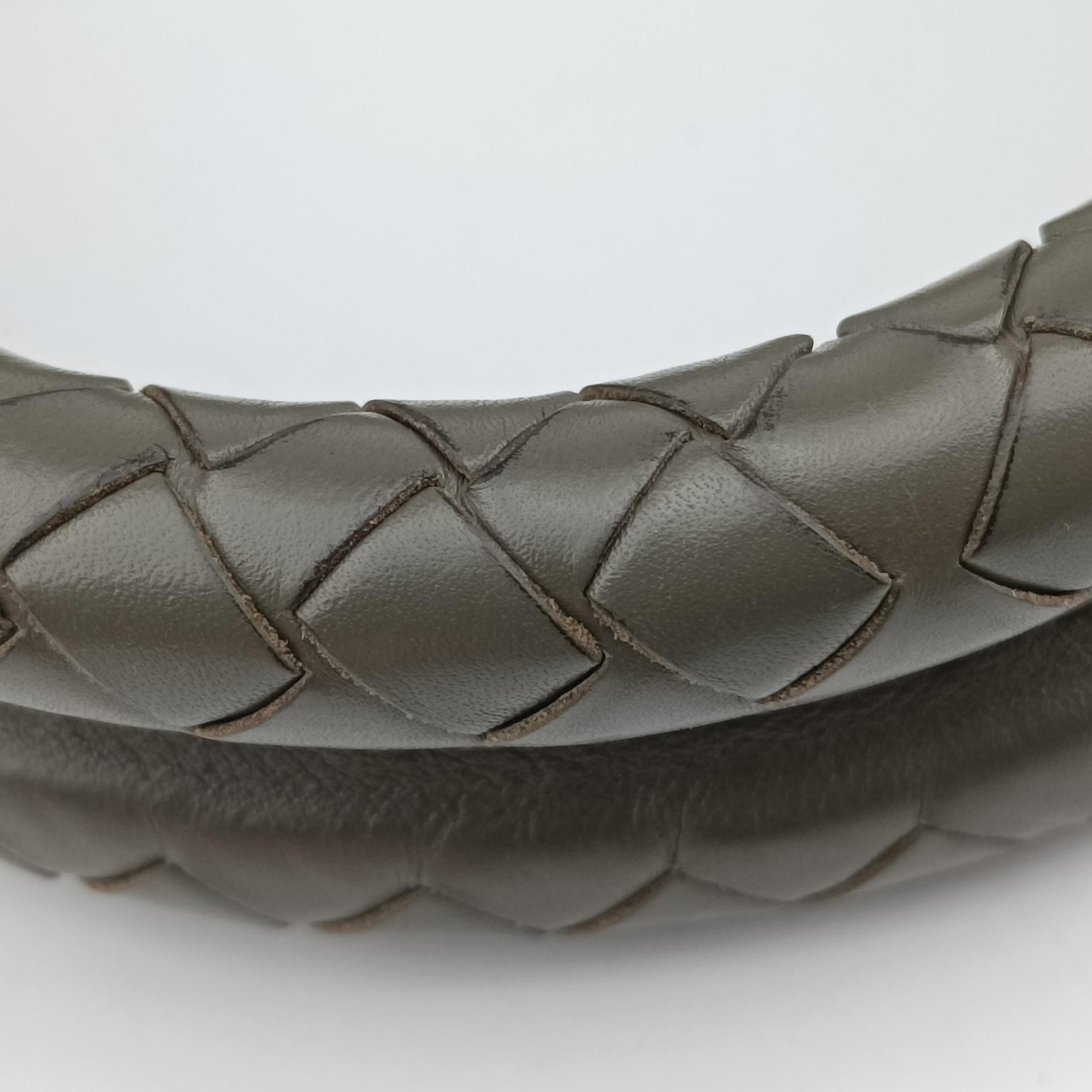 Intrecciato Grey lambskin B00771083Qイントレチャート グレー ラムスキン B00771083Q