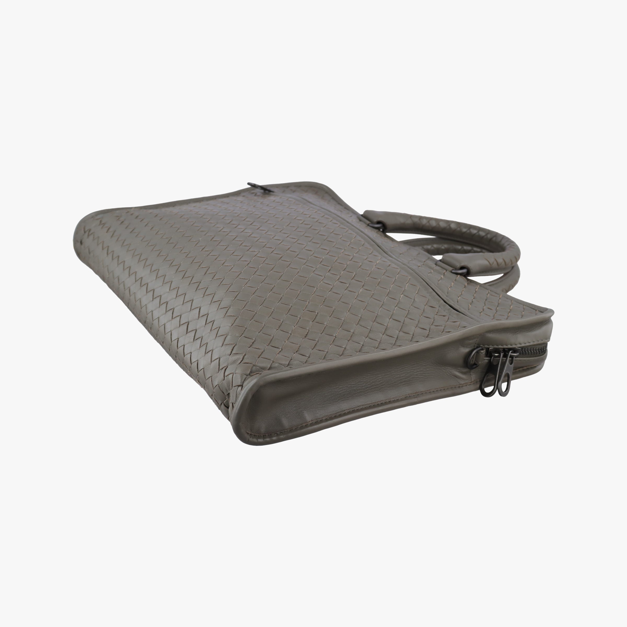 Intrecciato Grey lambskin B00771083Qイントレチャート グレー ラムスキン B00771083Q