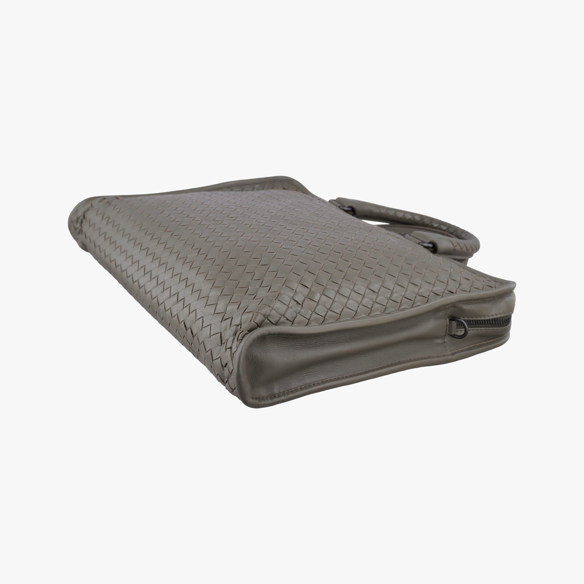 Intrecciato Grey lambskin B00771083Qイントレチャート グレー ラムスキン B00771083Q