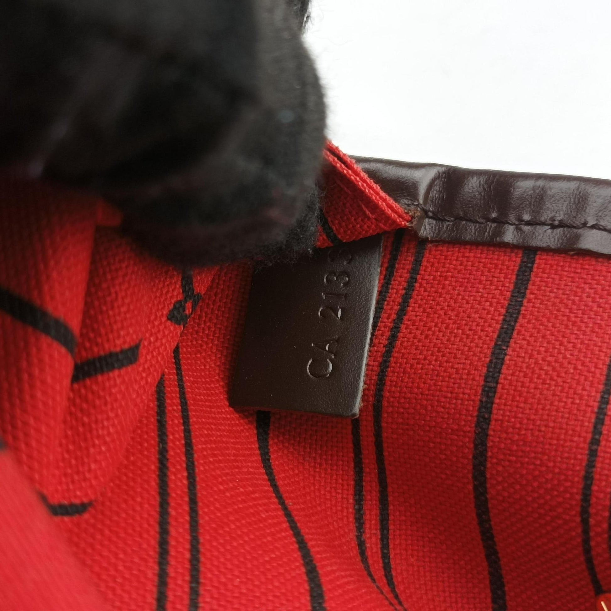 NEVERFULL MM EBENE Damier Canvas N51105 CA2133ネヴァーフルMM エベヌ ダミエキャンバス N51105 CA2133