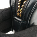 Logo belt Black leather 58ロゴベルト ブラック レザー 58
